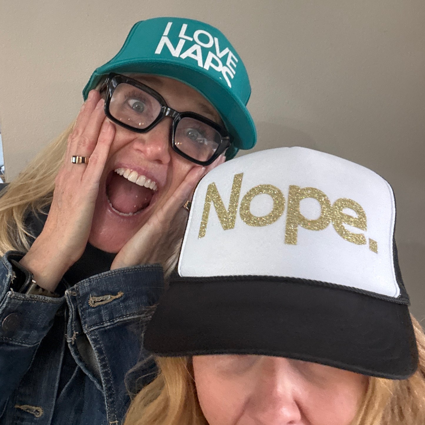 Midlifers I Love Naps jade trucker