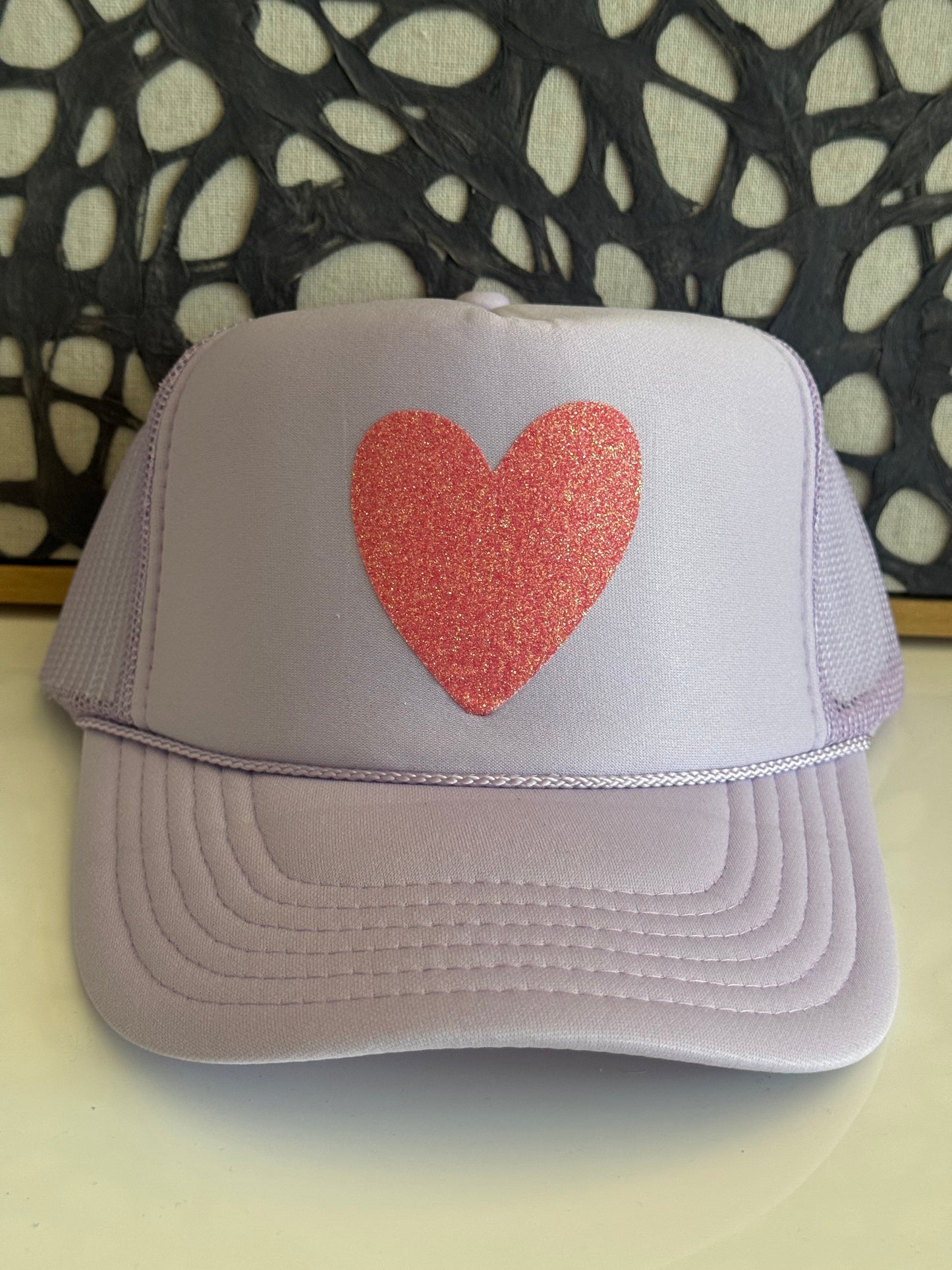 Artsy lavender HEART