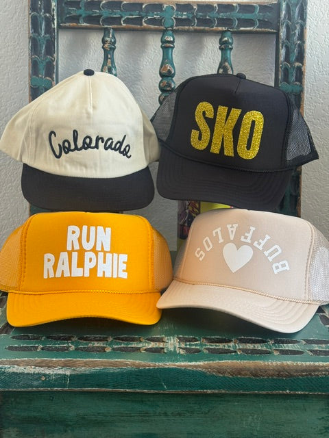 Run Ralphie - Yellow Trucker