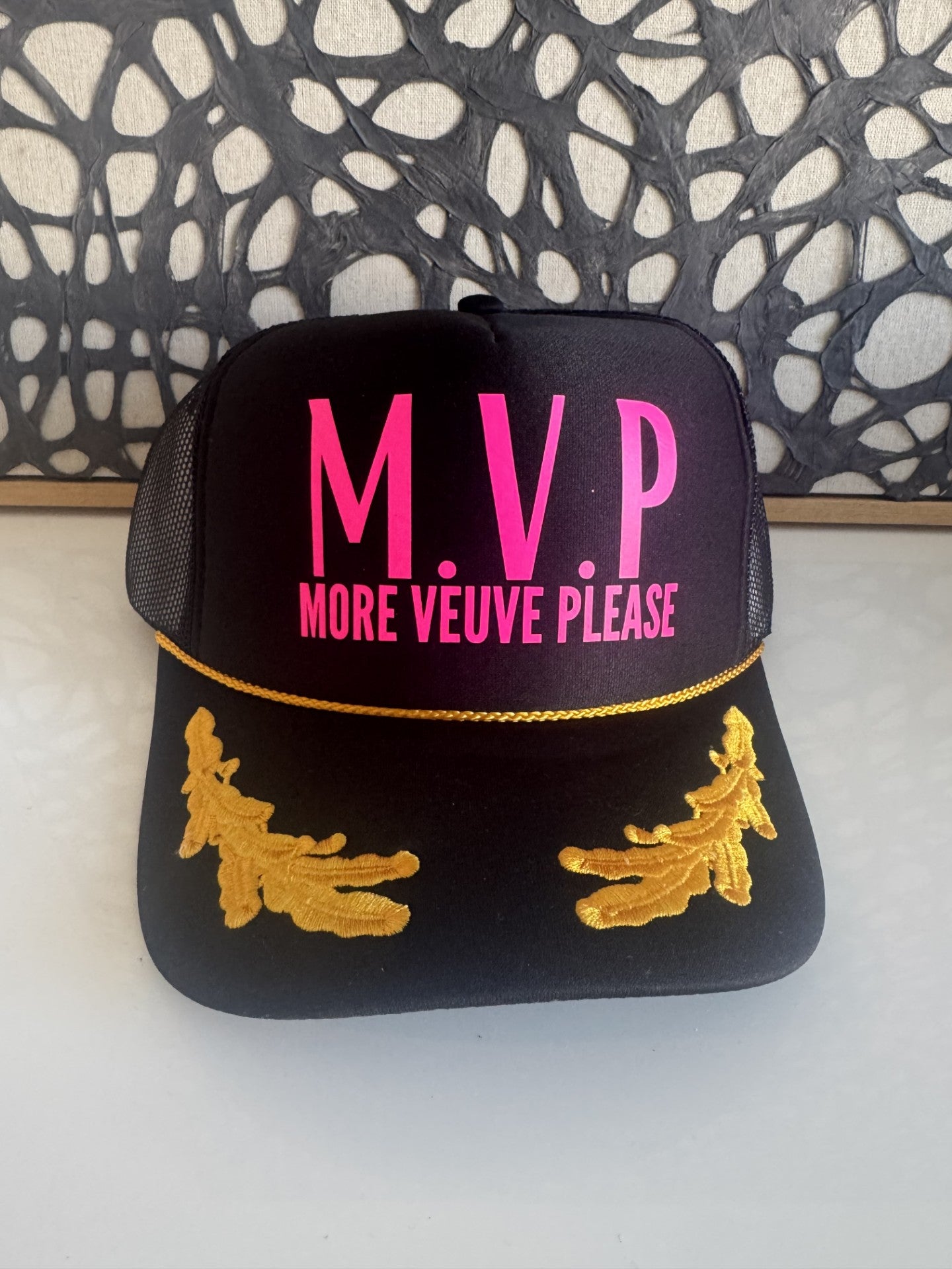 More Veuve Please - Captain Hat
