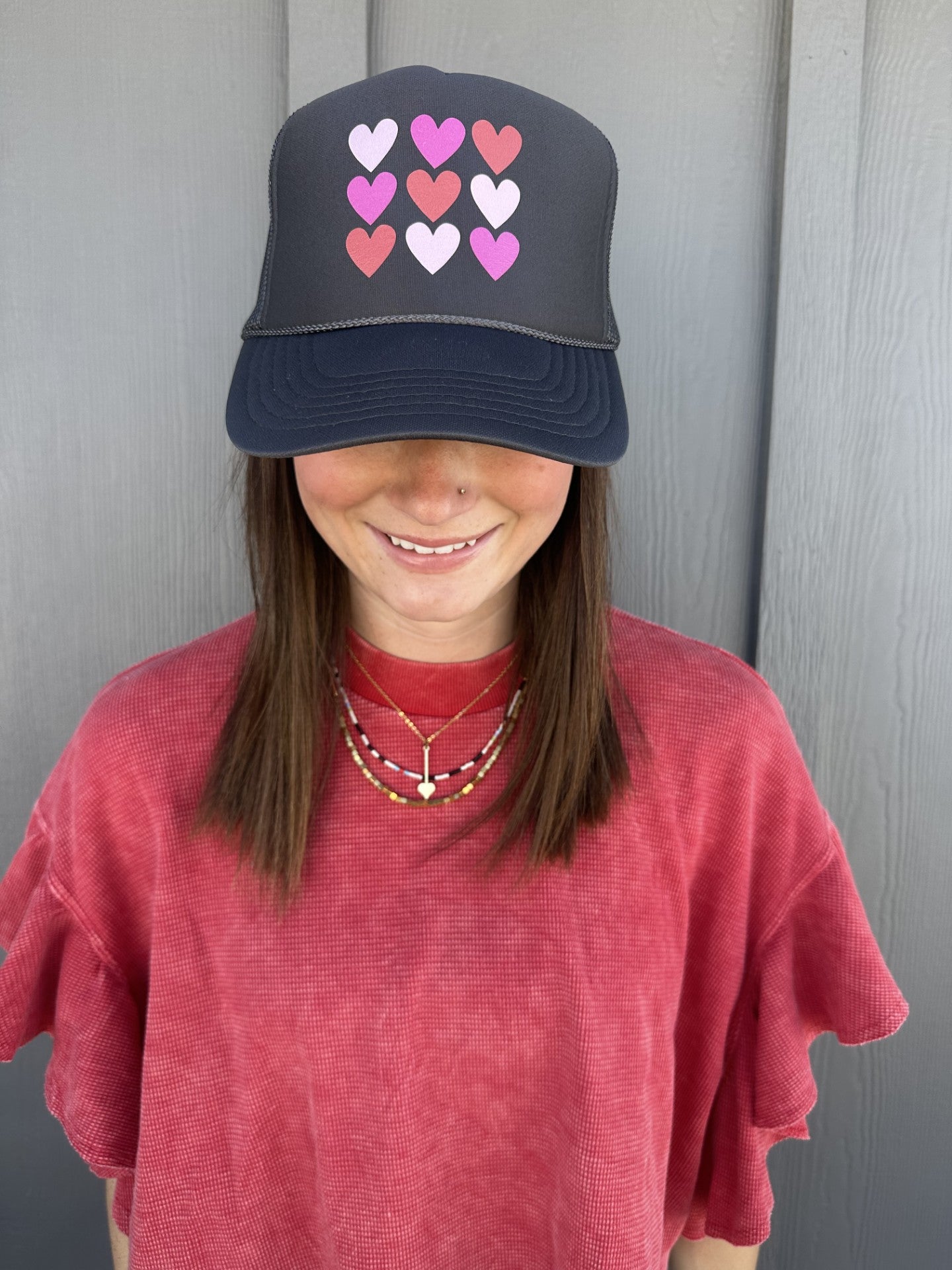 Tic Tok - Charcoal Trucker