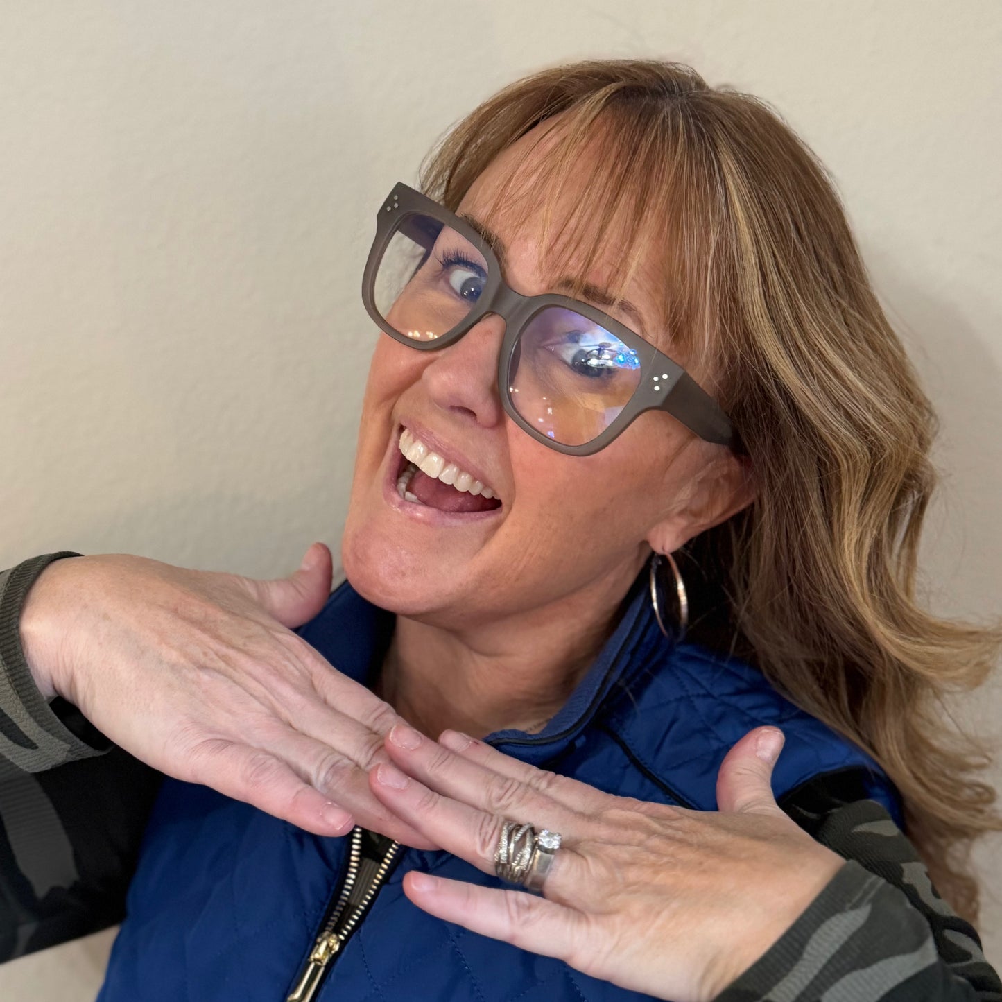 Midlifers INDIGO reader in frost