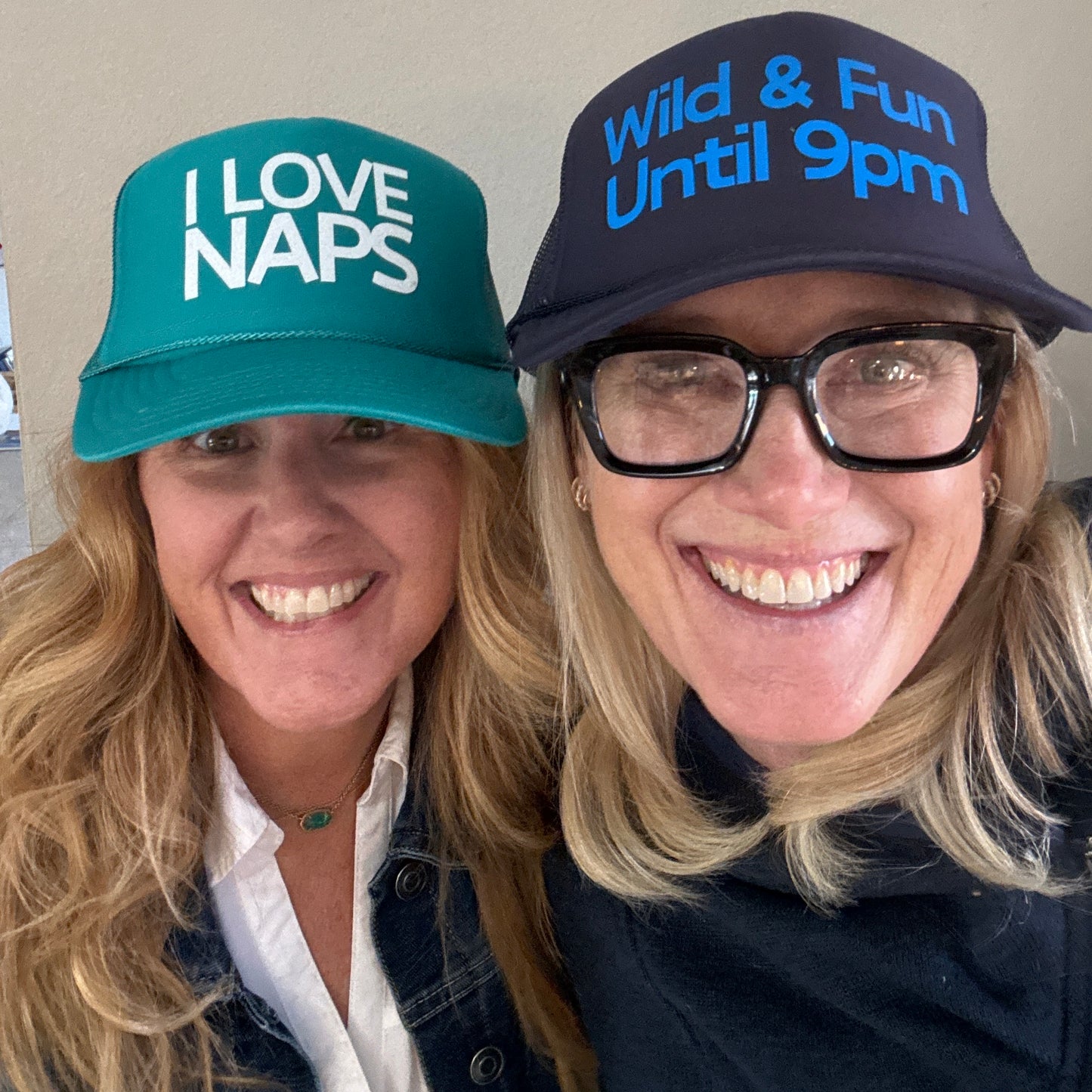 Midlifers Wild & Fun Until 9pm navy trucker