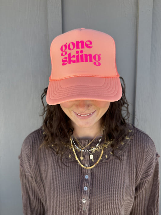 Gone Skiing - Coral Trucker