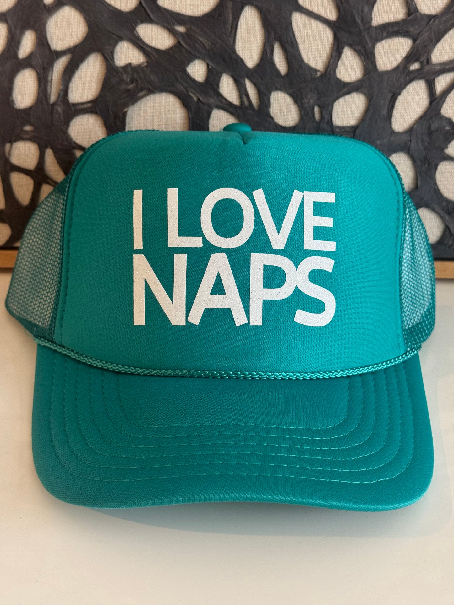 Midlifers I Love Naps jade trucker