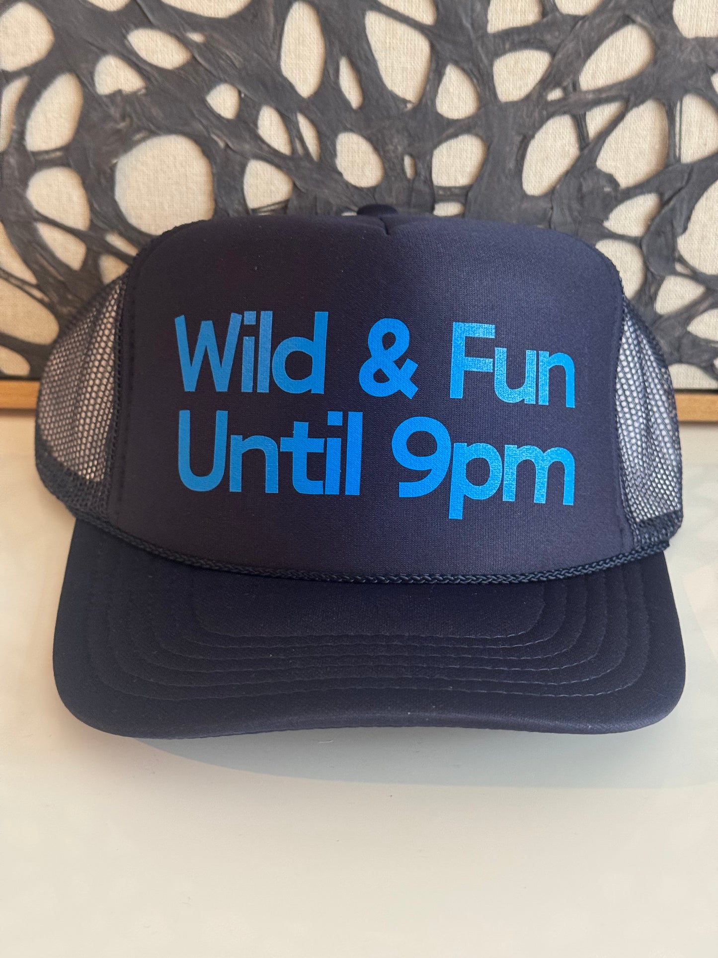 Midlifers Wild & Fun Until 9pm navy trucker