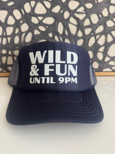 WILD + FUN until 9pm navy trucker