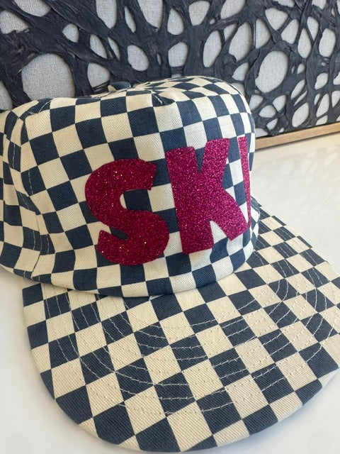 SKI checker hat