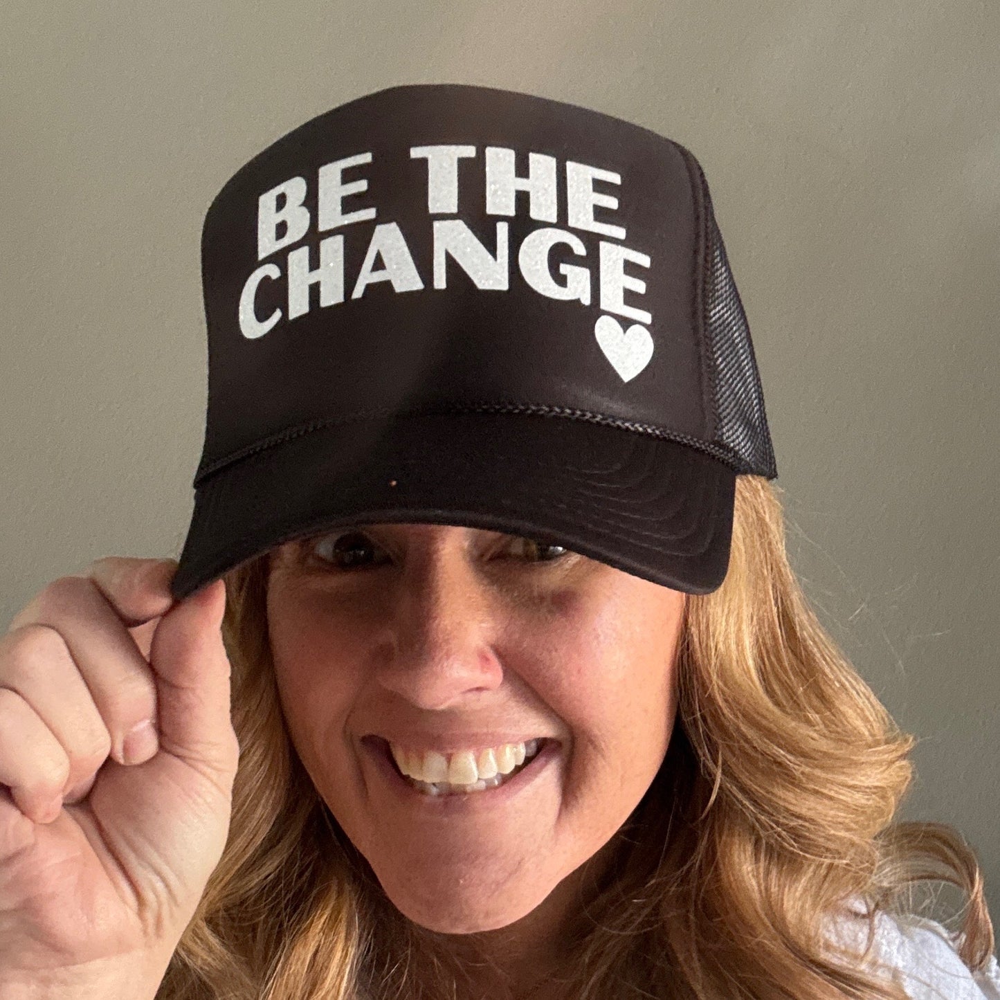 Midlifers BE THE CHANGE black trucker