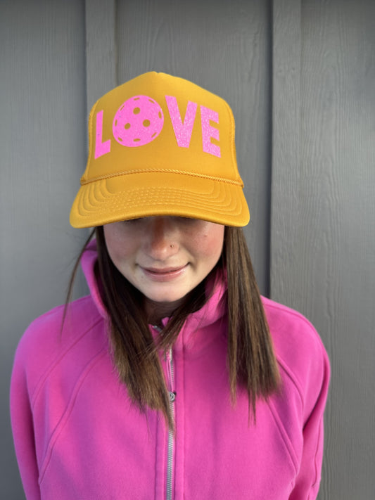 Love - Yellow Trucker