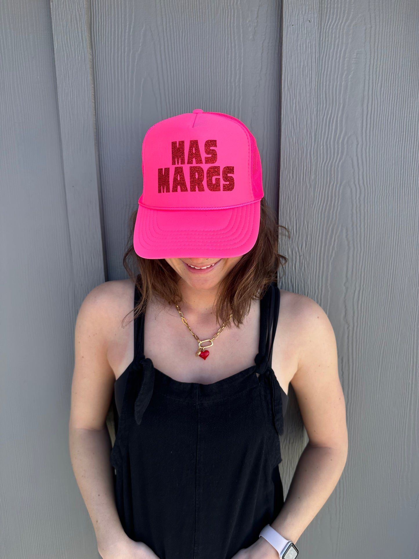 Mas Margs - Neon Pink Trucker