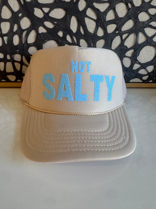 Not Salty - Tan Trucker