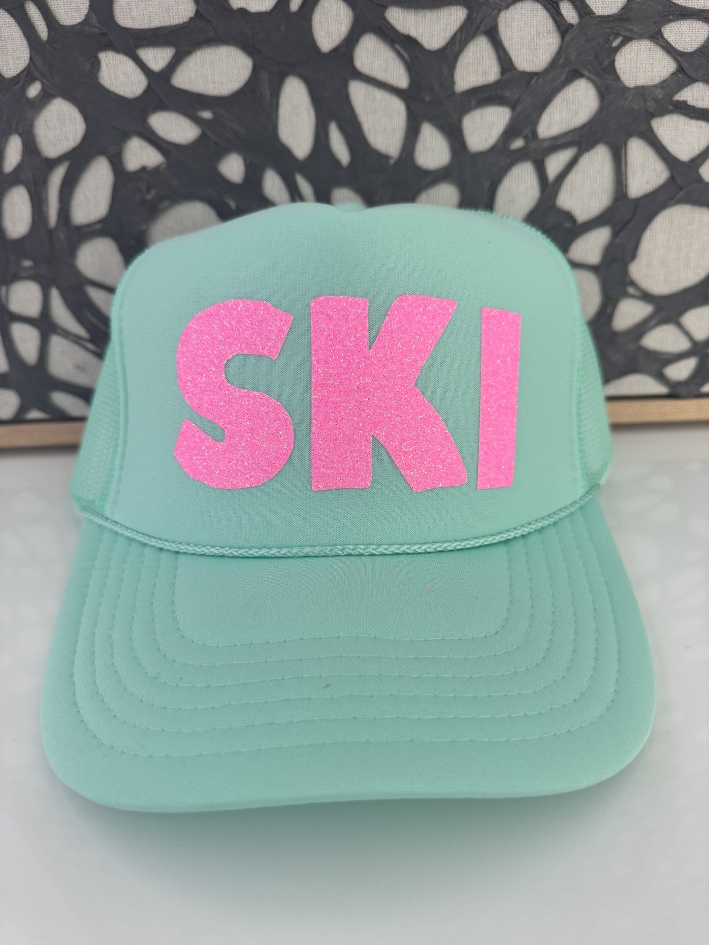 SKI - Mint Green Trucker