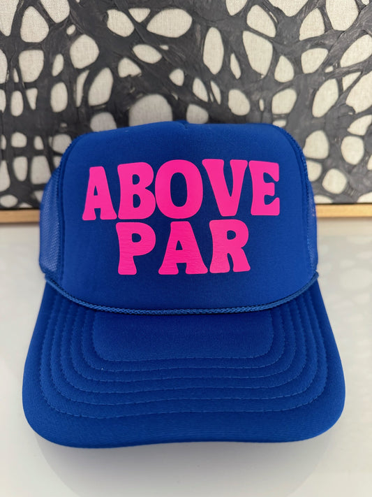 ABOVE PAR - Royal Blue Trucker