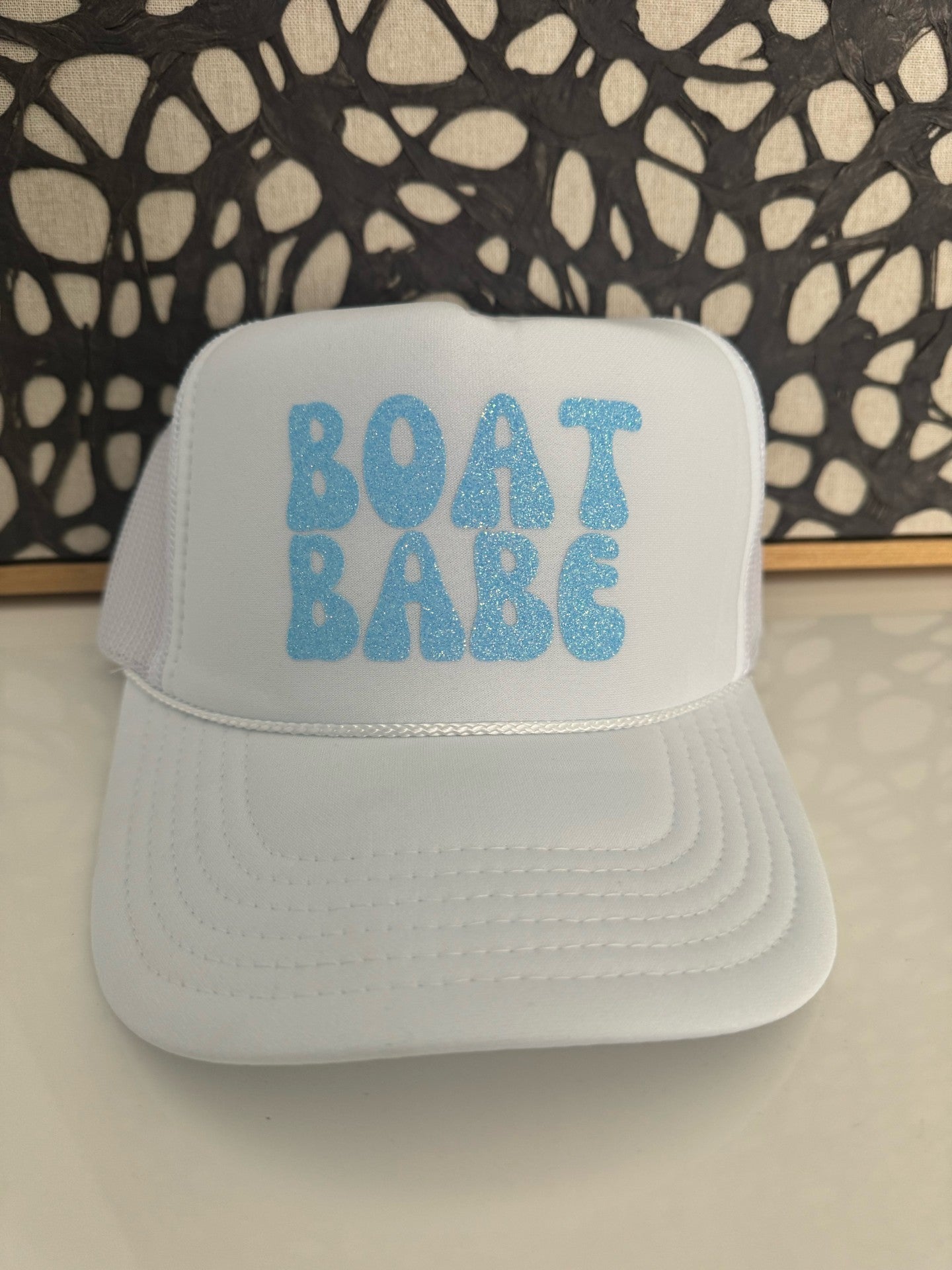 Boat Babe - White Trucker