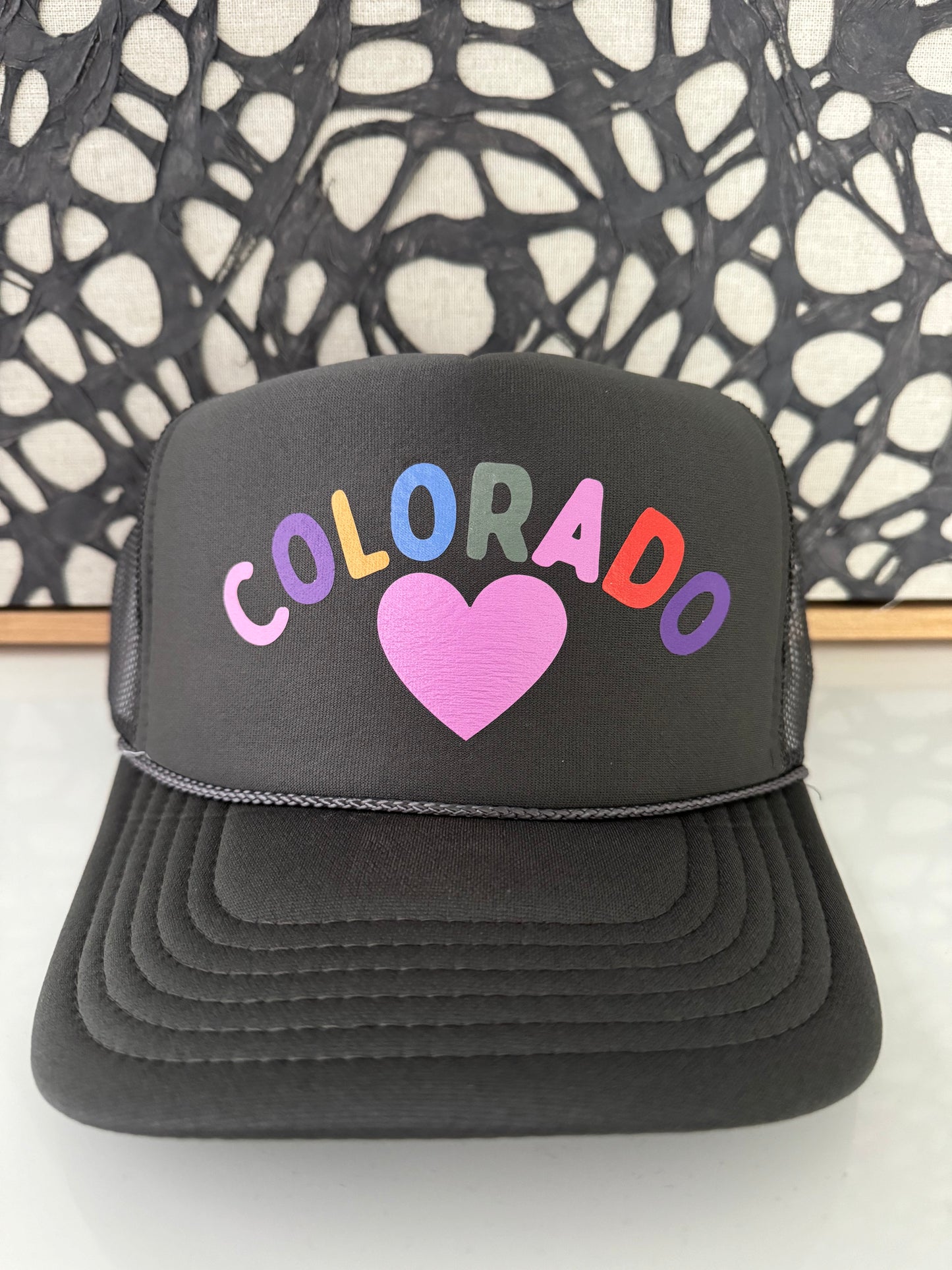 Colorful Colorado - Charcoal Trucker