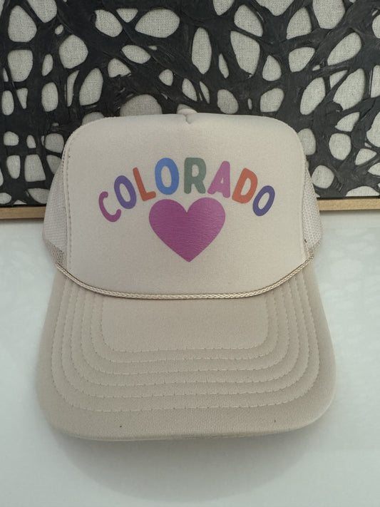 Colorful Colorado - Tan Trucker