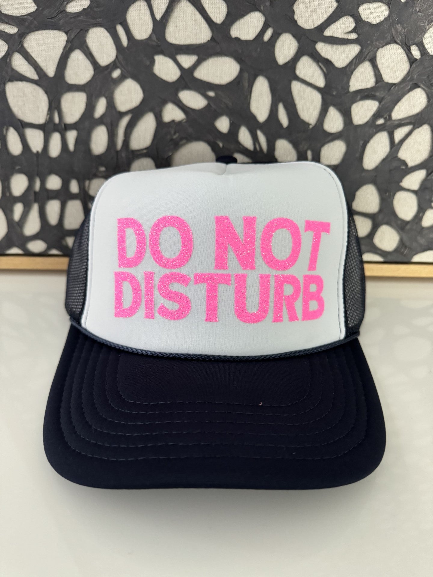 Do Not Disturb - Navy/White Trucker