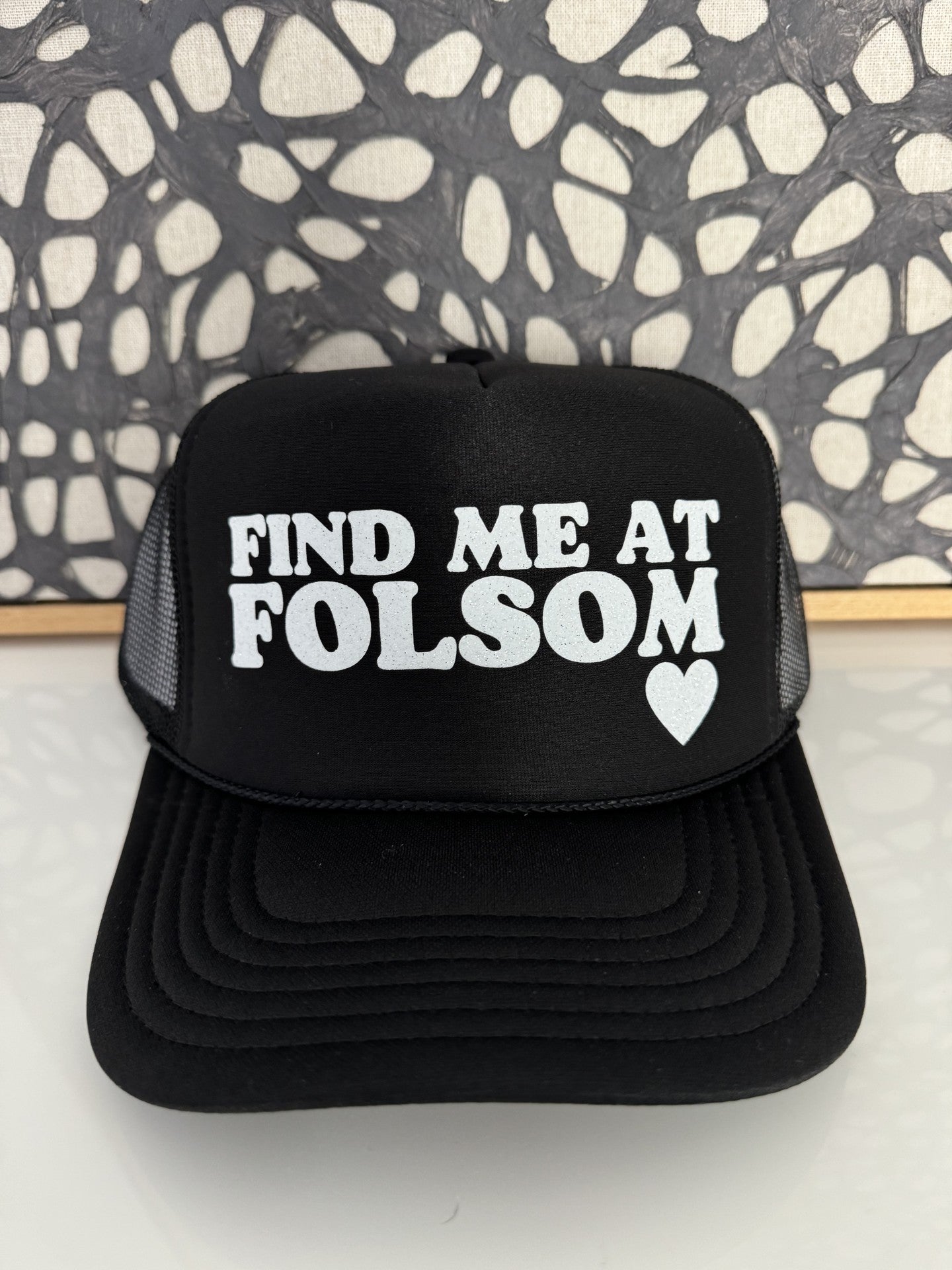 Find me at Folsom - Black Trucker