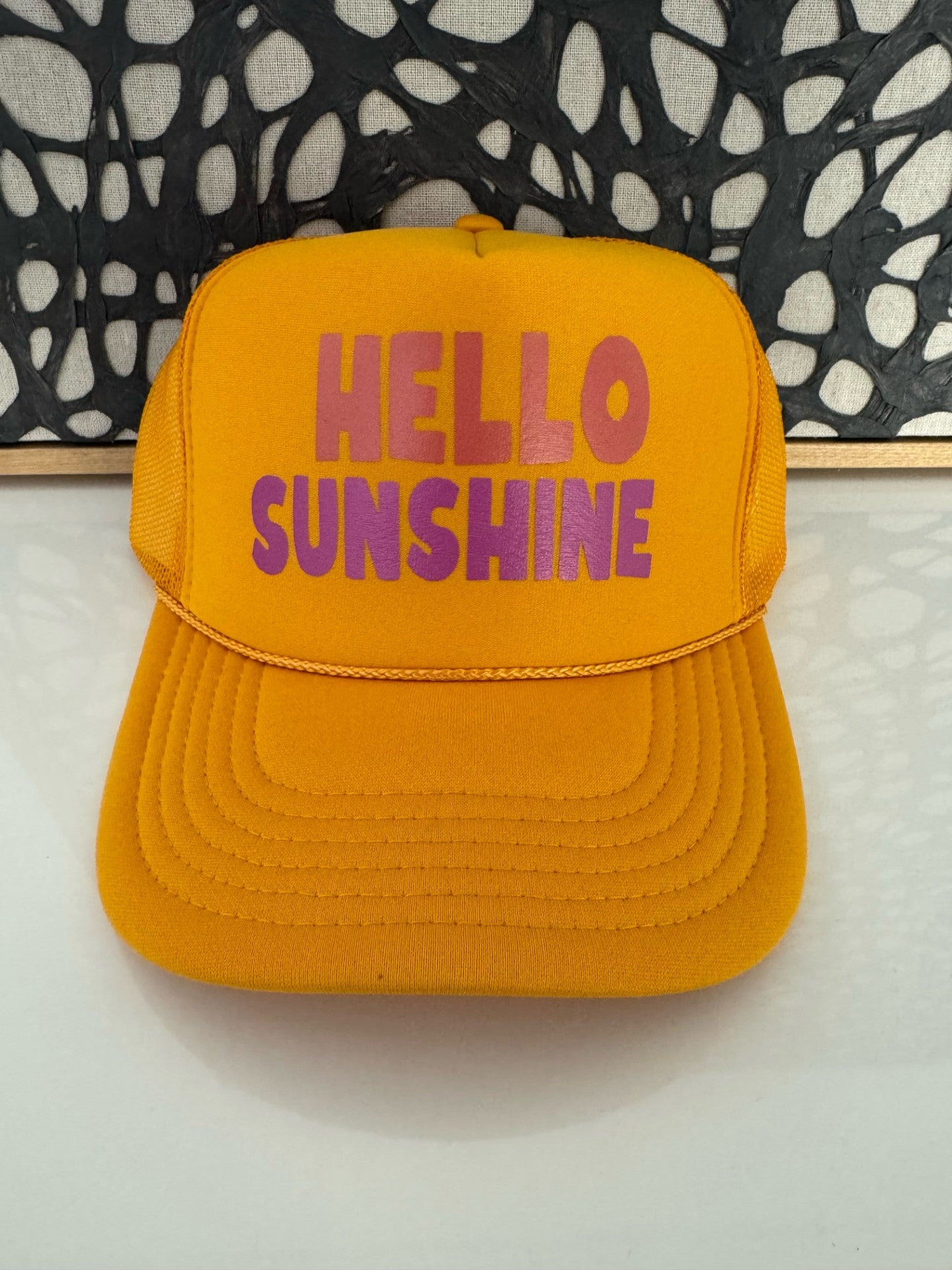 Hello Sunshine - Yellow Trucker