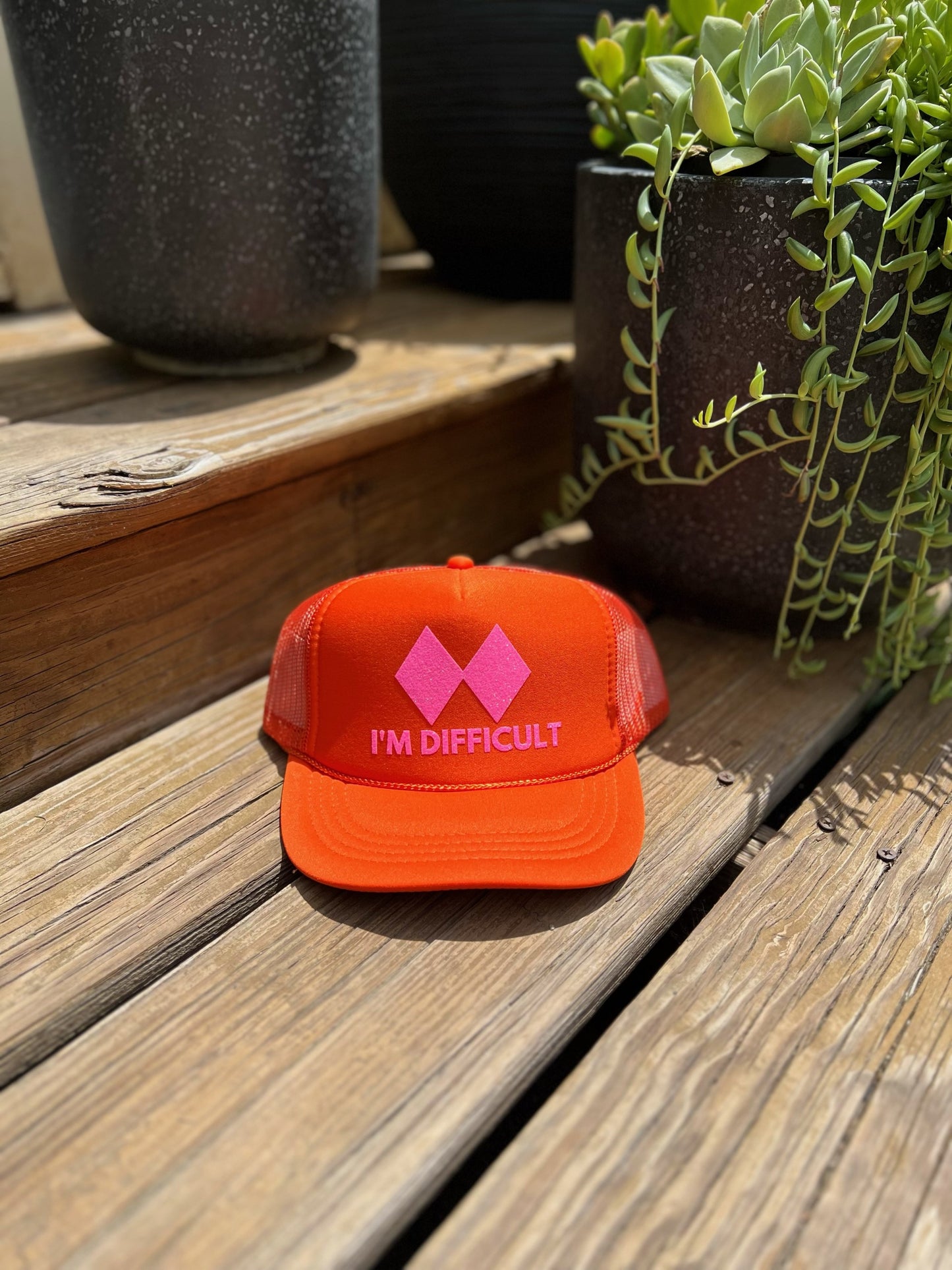 Youth I'm Difficult - Orange Trucker