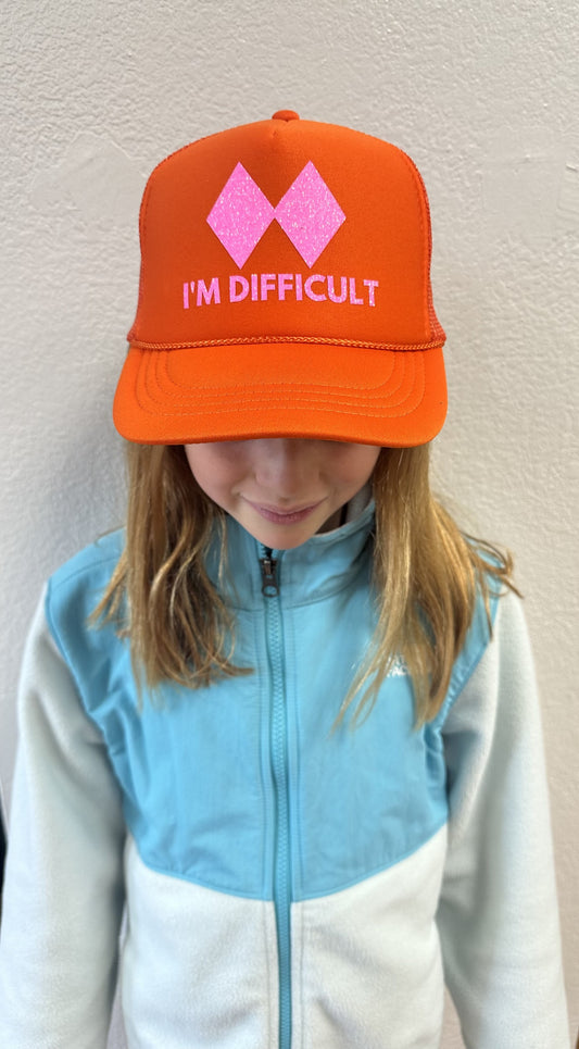 Youth I'm Difficult - Orange Trucker