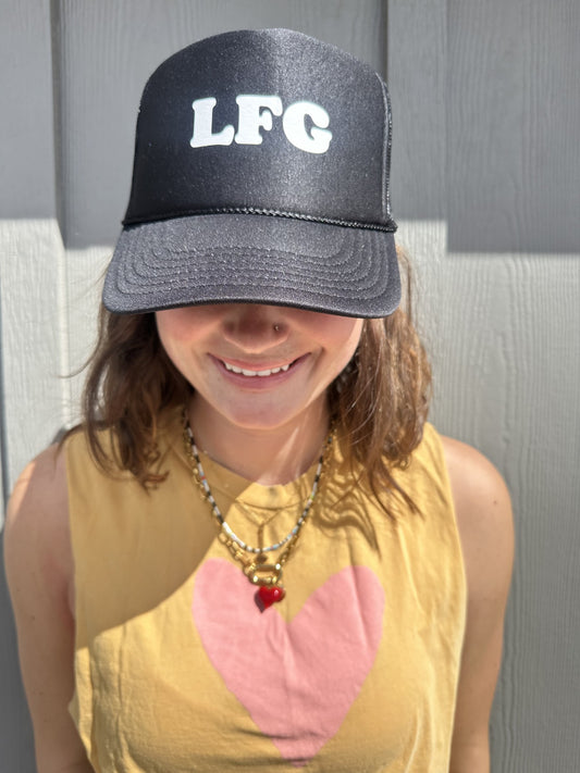 LFG (Let's F*&^%ing Go)- Black Trucker