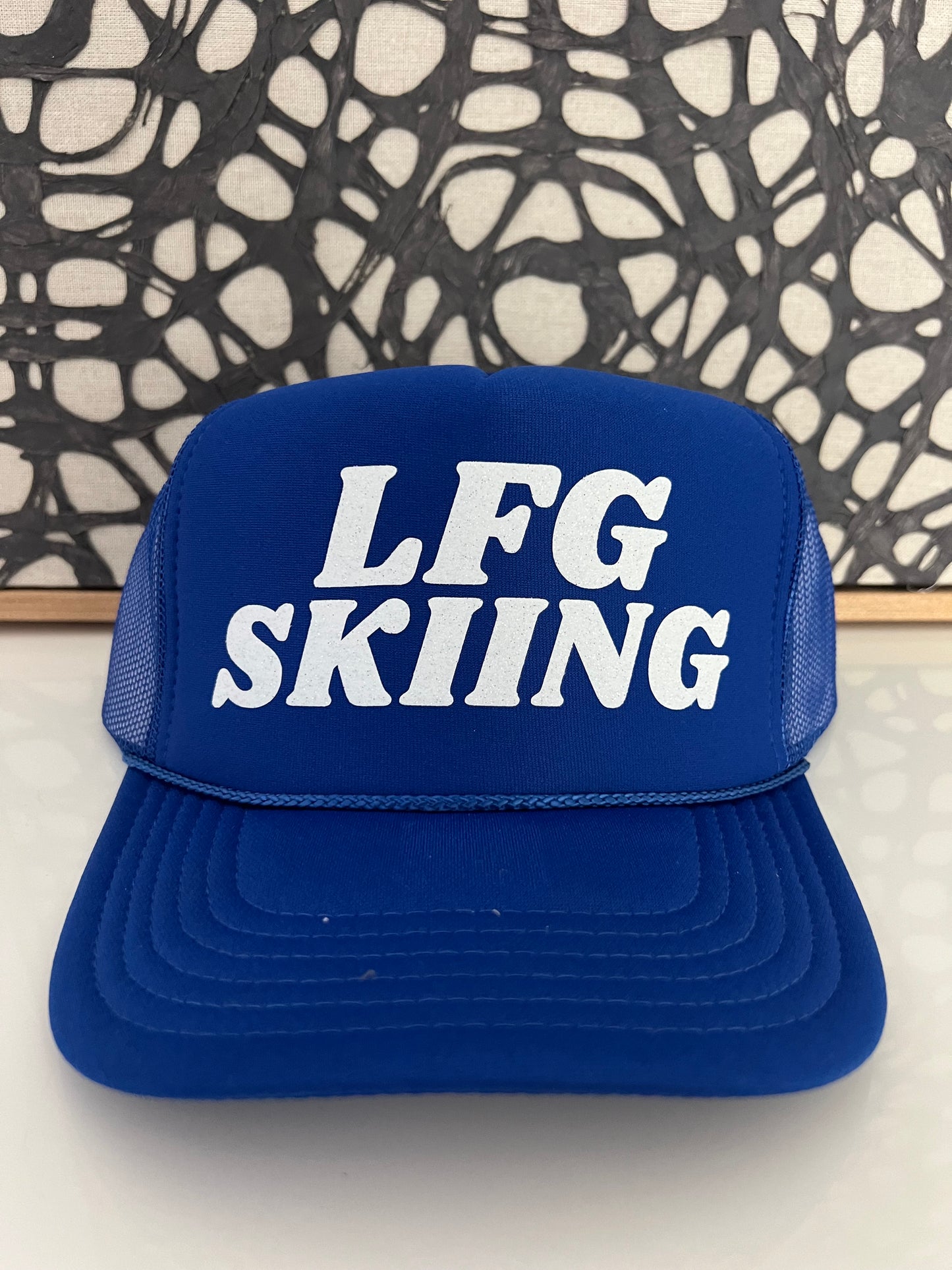 LFG SKIING - Royal Blue Trucker