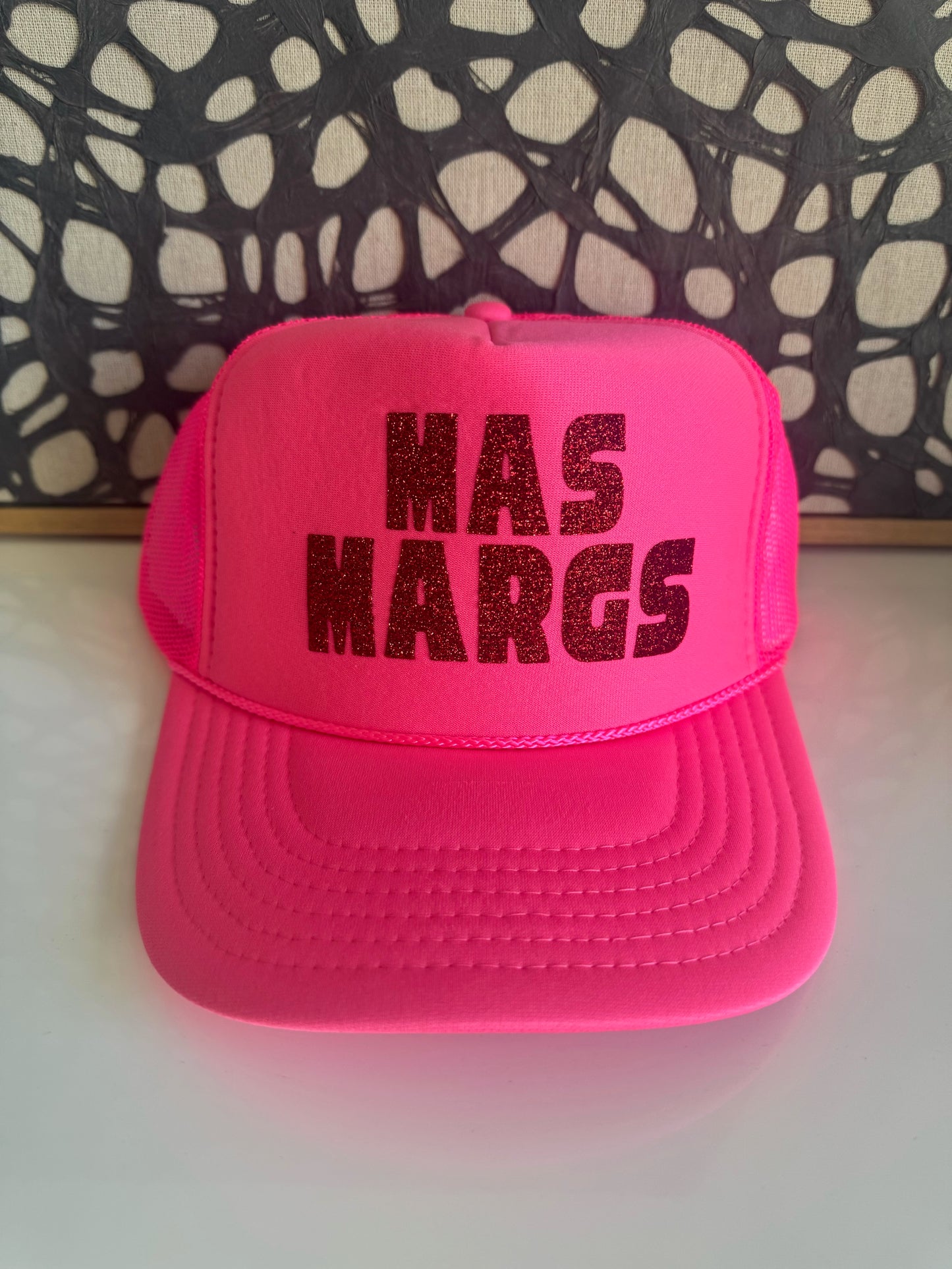 Mas Margs - Neon Pink Trucker