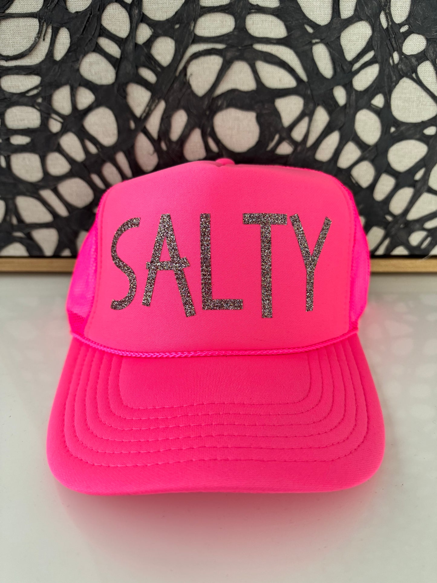 Salty - Neon Pink Trucker