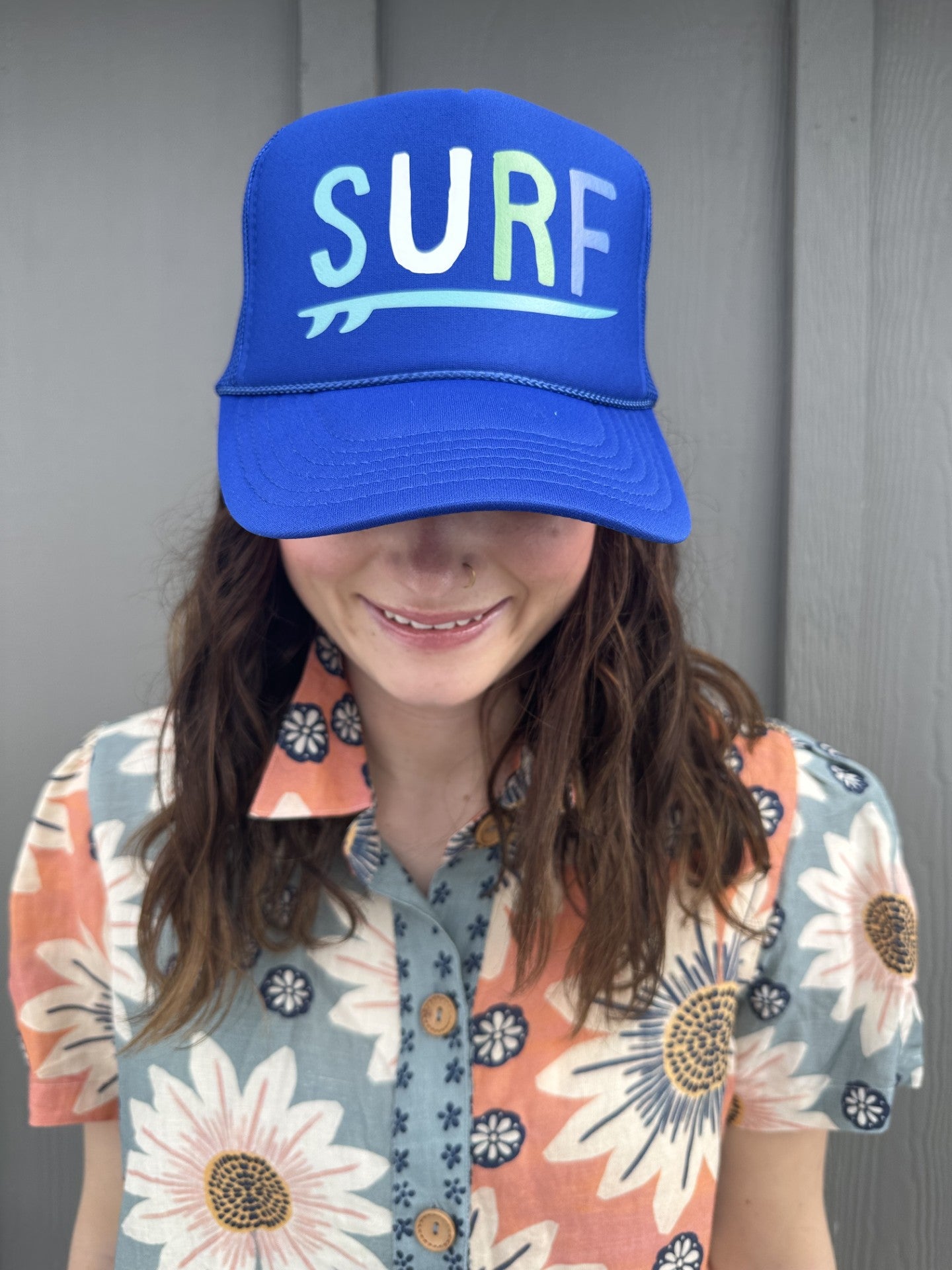 Surf - Royal Blue Trucker