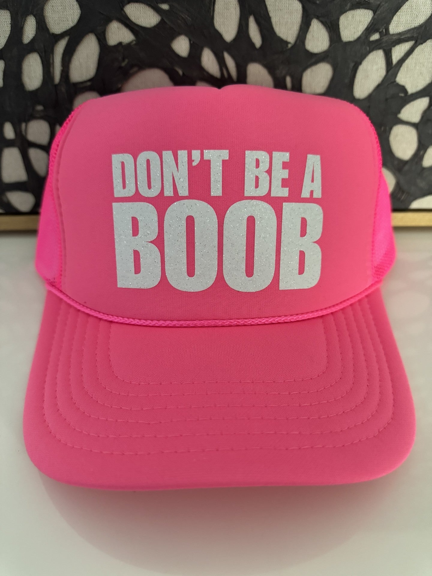 Don't Be a Boob - Neon Pink Peaches and Diesel exclusive