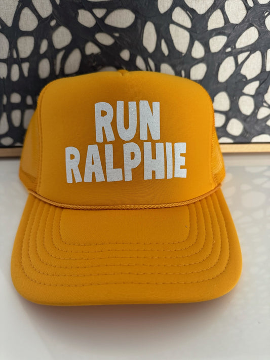 Run Ralphie - Yellow Trucker