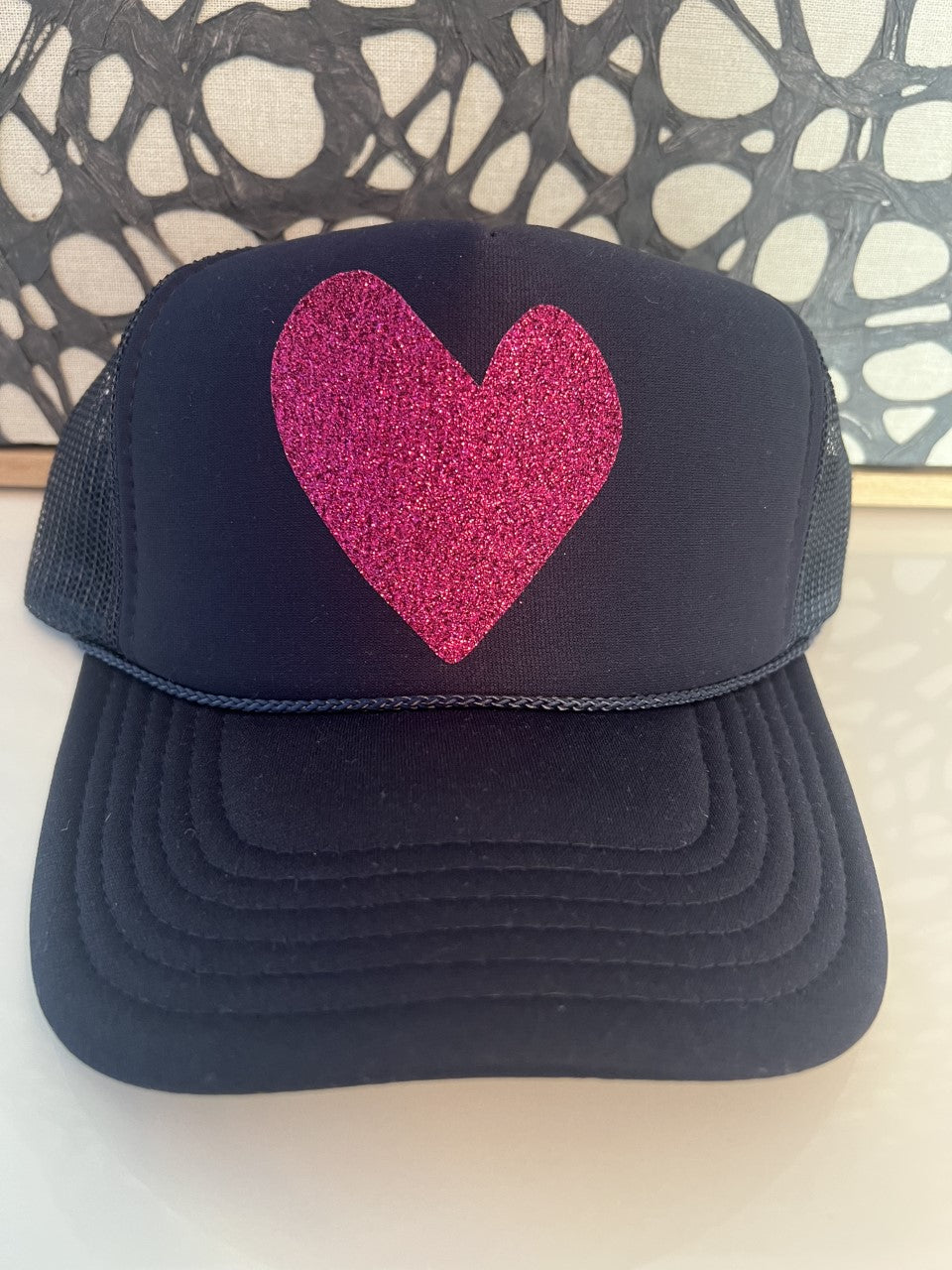 Artsy Heart - Navy Trucker