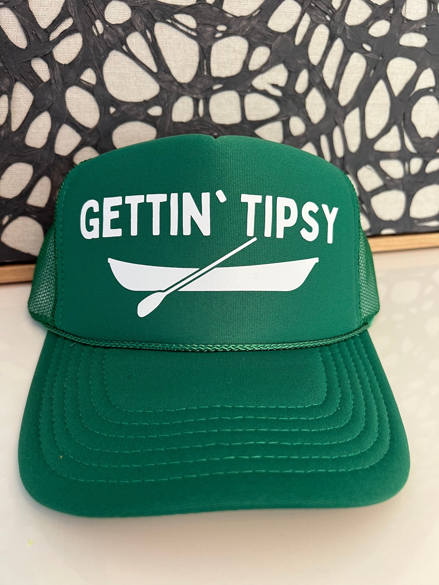 Gettin Tipsy - Kelly Green Trucker