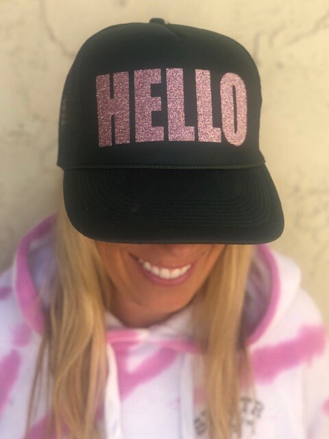 Hello - Army Green Trucker